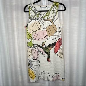 Desigual hummingbird shift dress